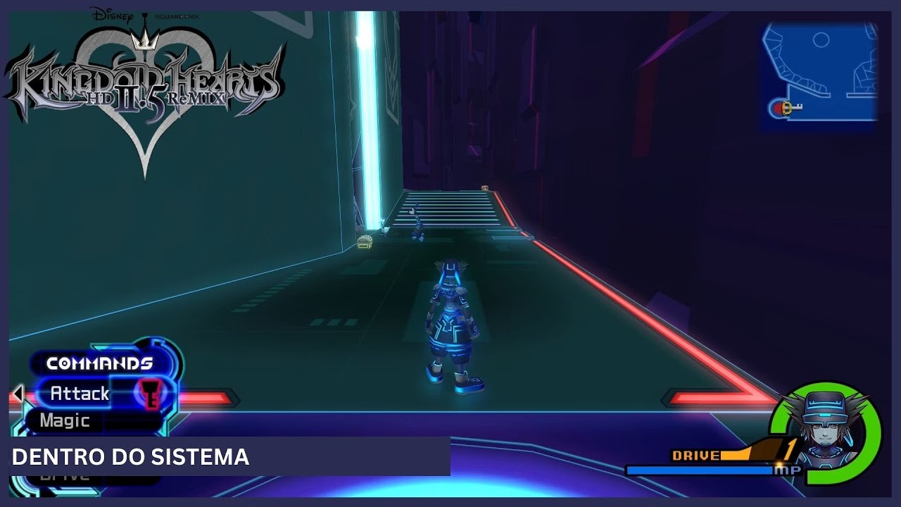 XEHANORT!  KINGDOM HEARTS HD 2.5 ReMix - Dentro do Sistema