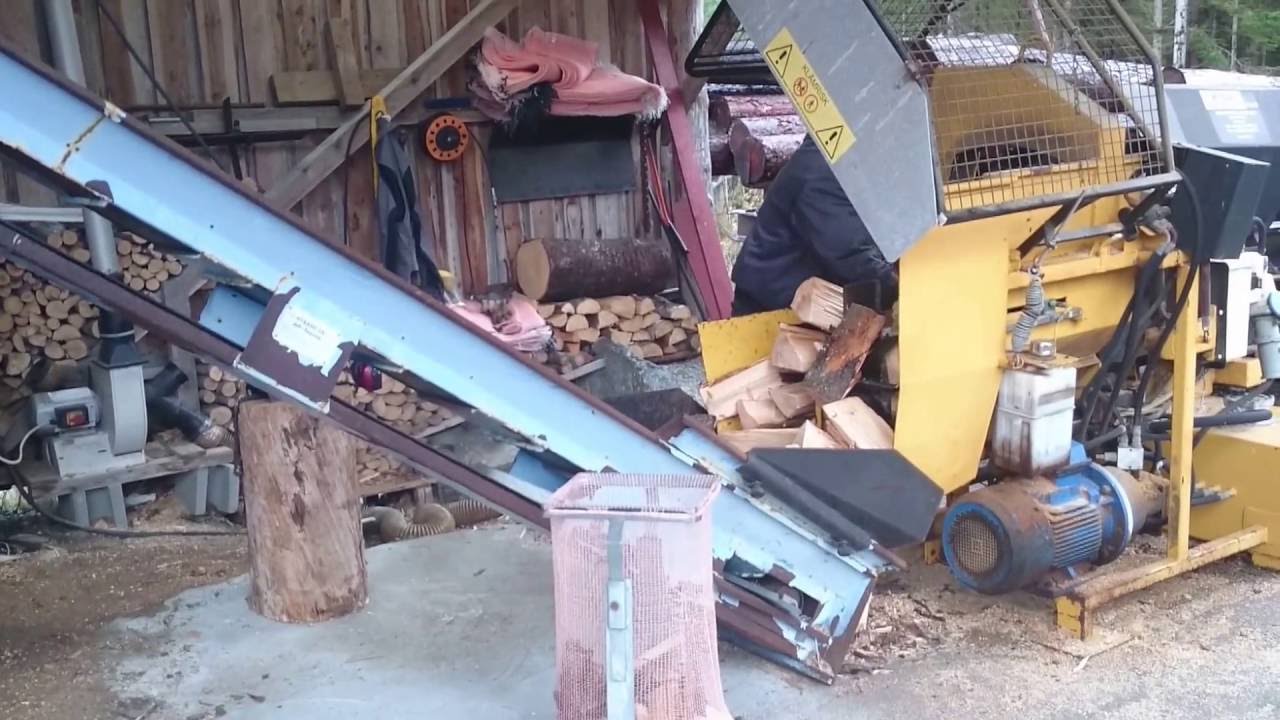 Firewood packing efficiency test