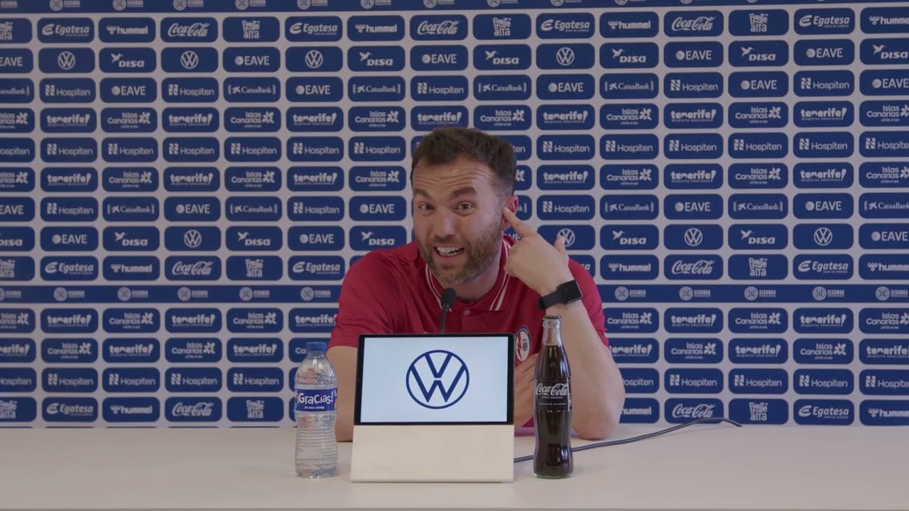 Rueda de prensa de Guille Fernández