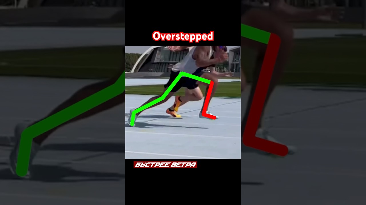 Insane attack angle! #sprint #blockstart #viral #insane #mistakes #elite #faster #unhuman #runner