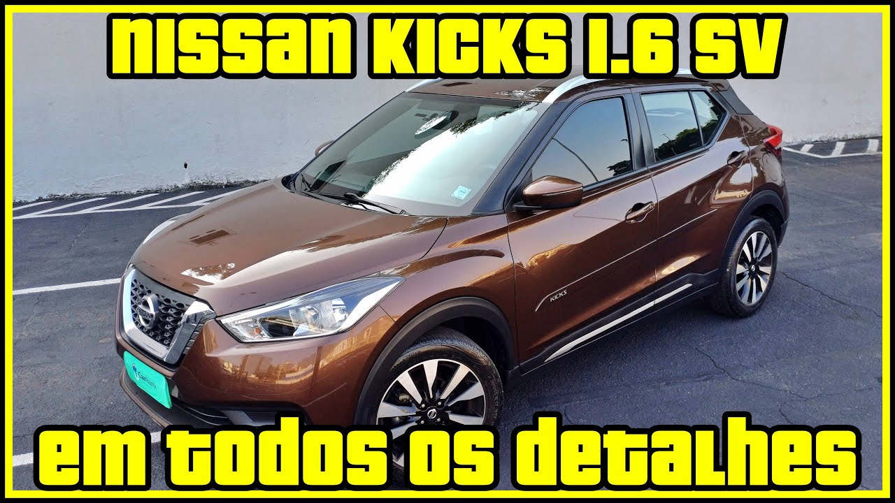 Análise em Detalhes Nissan Kicks 1.6 16V FLEXSTART SV 4P XTRONIC 2018