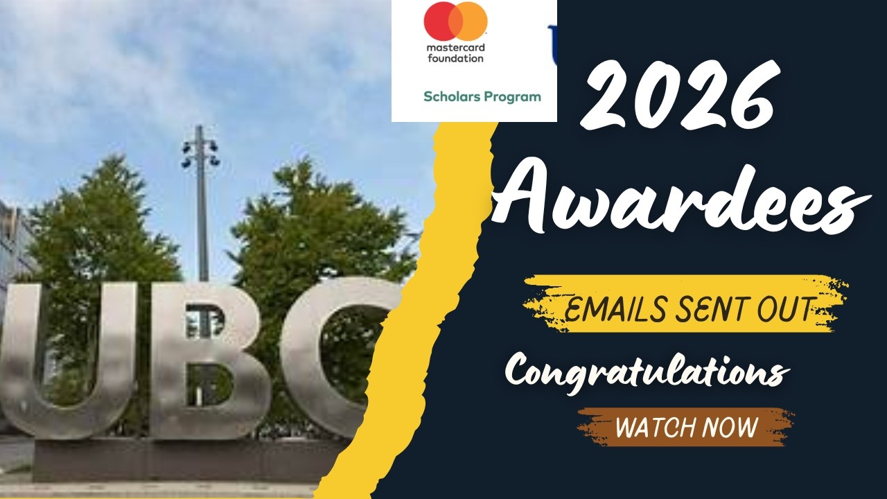 Congratulations to the 2026 Mastercard UBC Awardees | 13.2.2026
