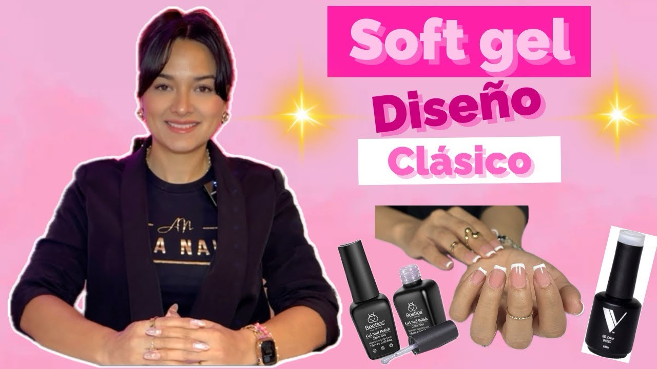 French Natural en Uñas Cortas | Soft Gel Paso a Paso