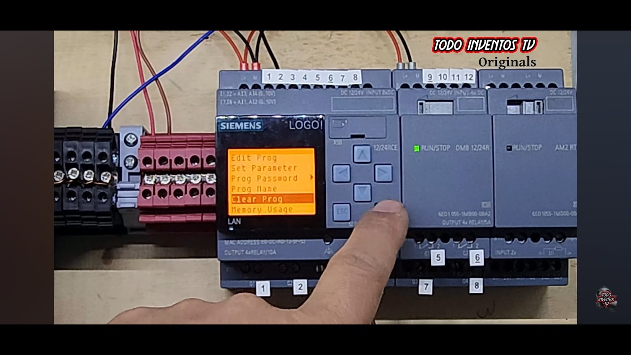 Programar un PLC Manualmente