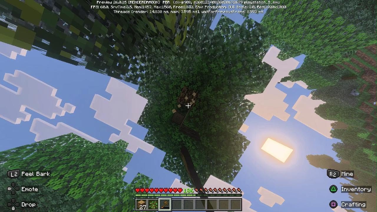 Minecraft Preview بناء وانتقال الى بيت جديد