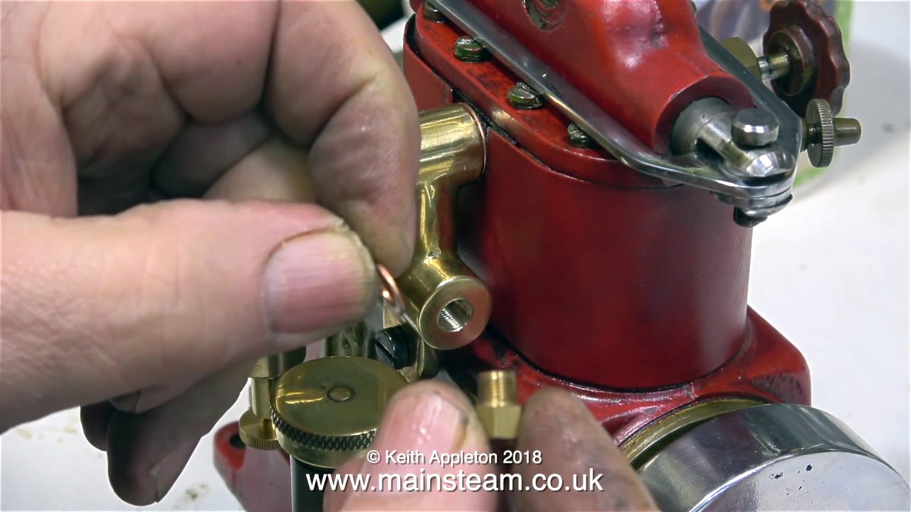 A VINTAGE STUART SIRIUS  STEAM ENGINE - PART #3