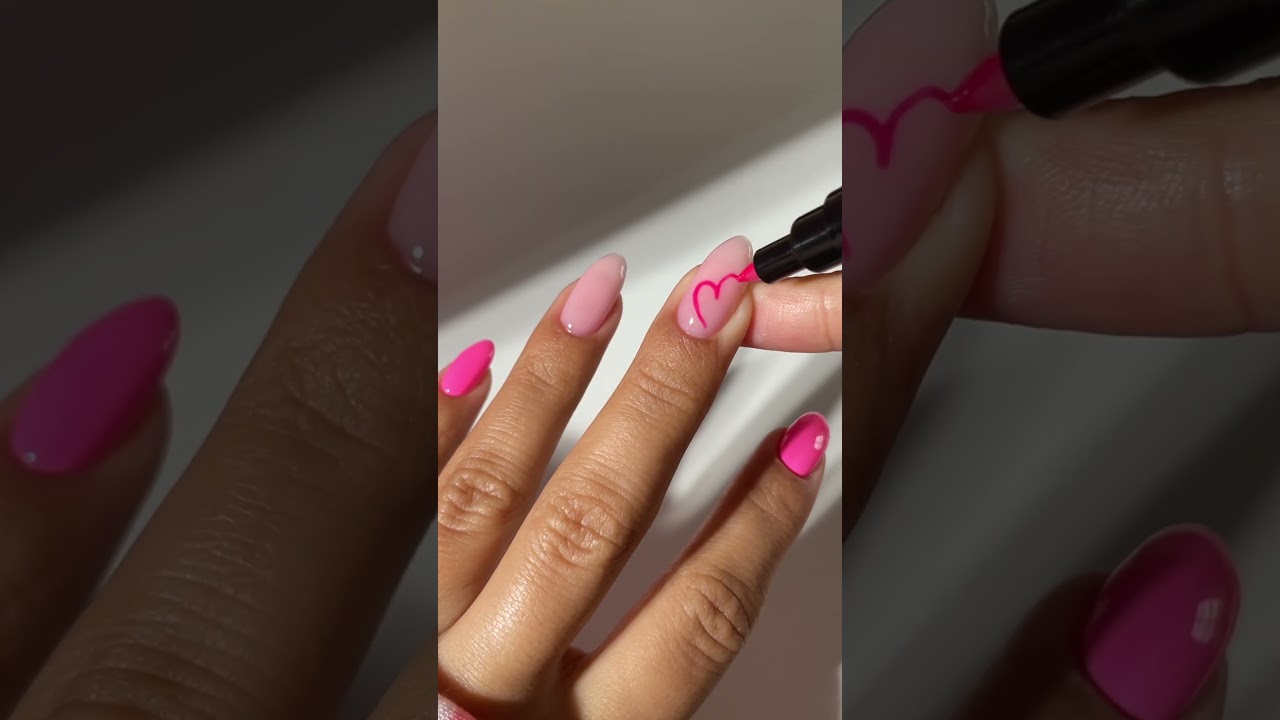 Nails.INC Valenitine's Nail Art #nailsinc #nails