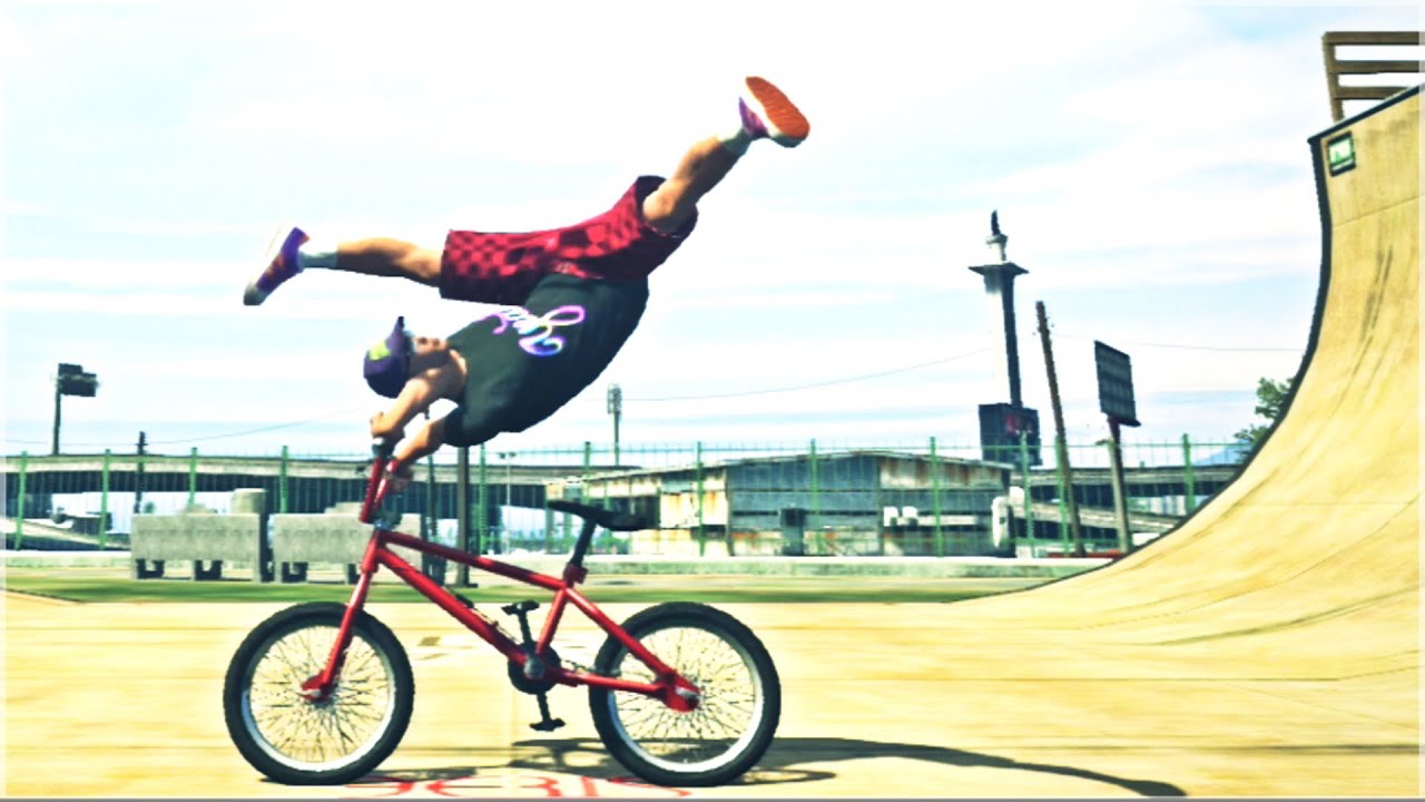 GTA 5 - BMX FREESTYLE 2 (GTA V BMX Stunts Montage)