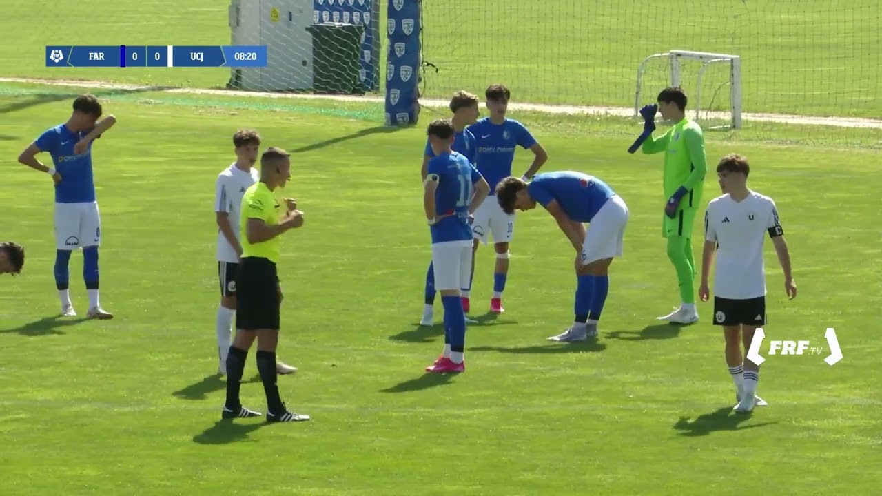 Cupa Elitelor U16, finala: Farul Constanța - Universitatea Cluj 0-4 (23.05.2025)