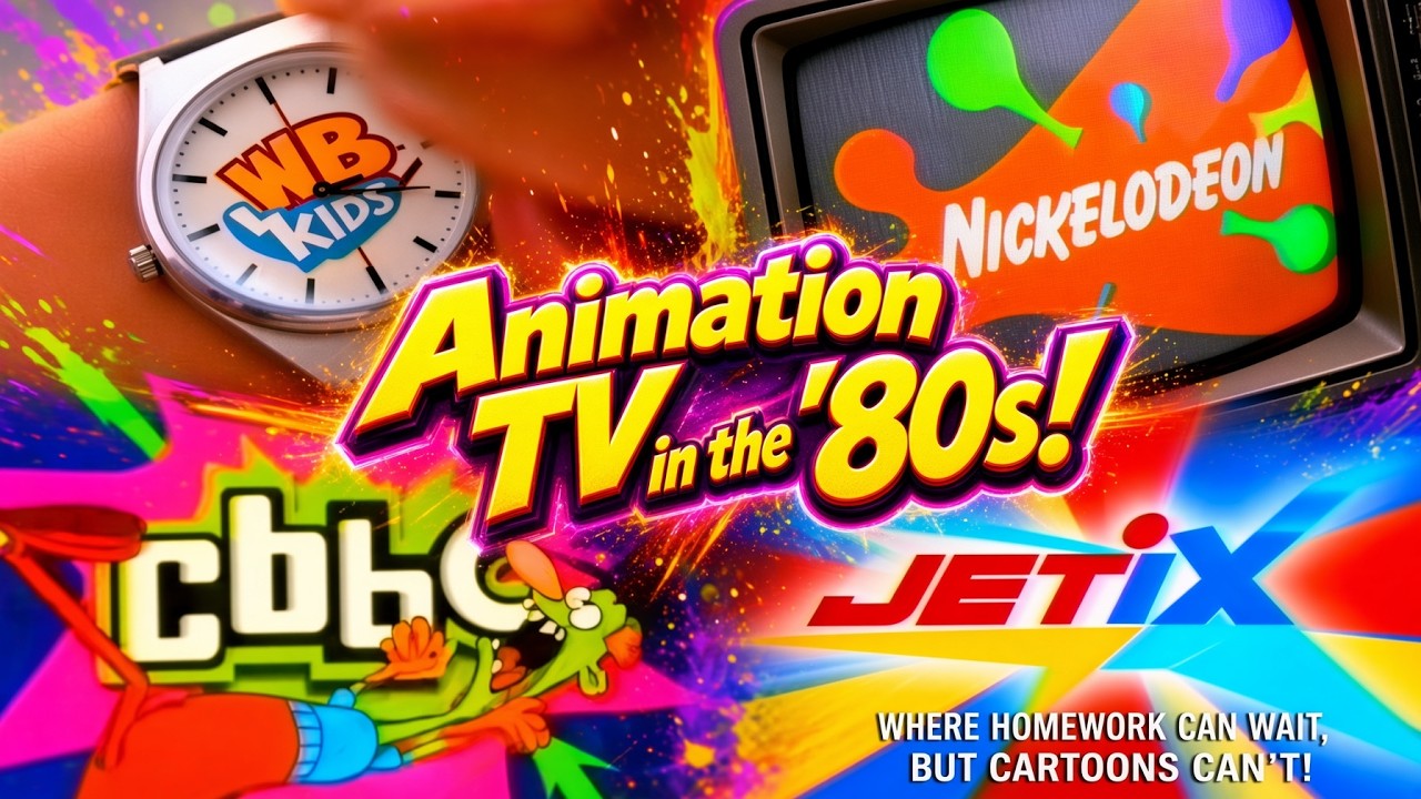 Today’s Animation TV channels… Transported Back to the ’80s!