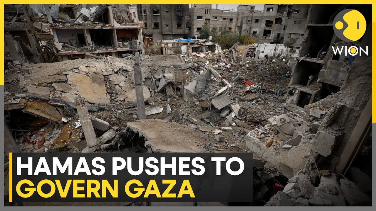 Hamas Wants Its Fighters Absorbed Into Gaza Administration | WION News