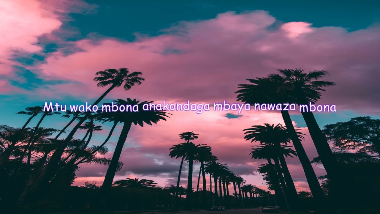 BLOW ME KISSES DOMANI MKADINALI FT SIR BWOY LYRICS VIDEO
