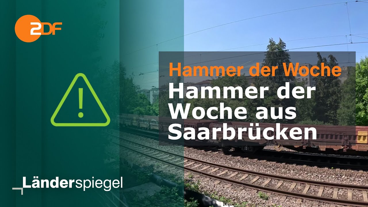 Hammer der Woche aus Saarbrücken | Hammer der Woche vom 17.05.2025 | ZDF