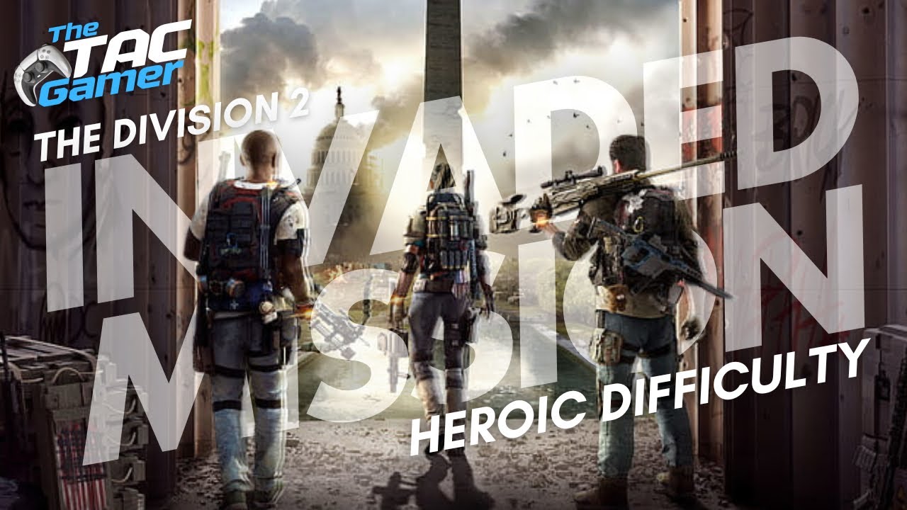 The Division 2 The Bank Headquarters Invaded Mission - My RapidFire Centurion Scabbard Build