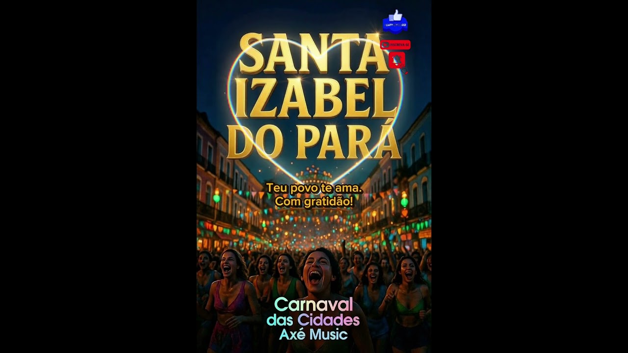 🎊SANTA IZABEL DO PARÁ NA FOLIA🎉Homenagem a Cidade e a seu Povo🎉Axé Music 2026🎉Carnaval das Cidades🎊