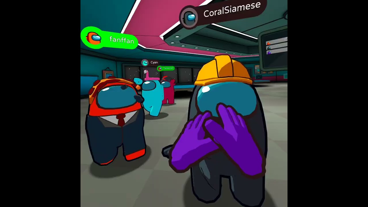I hate children (playing among us vr)