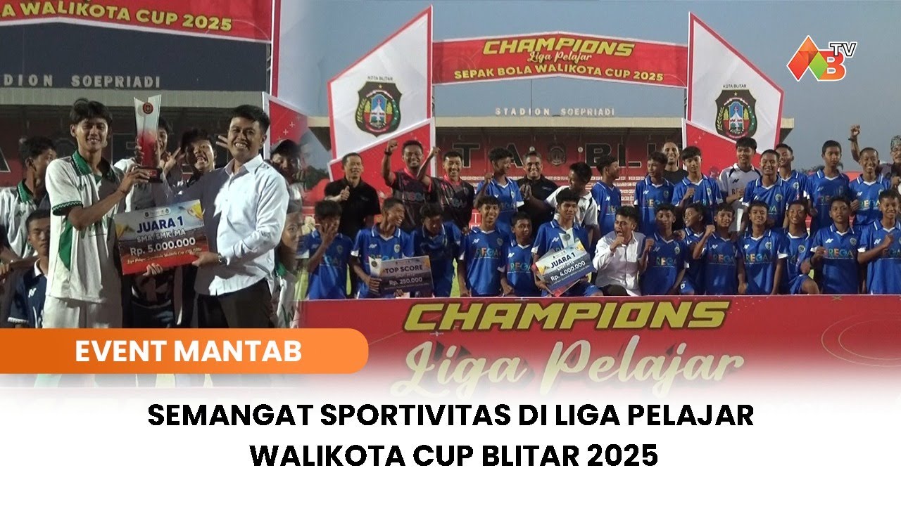 Semangat Sportivitas di Liga Pelajar Walikota Cup Blitar 2025