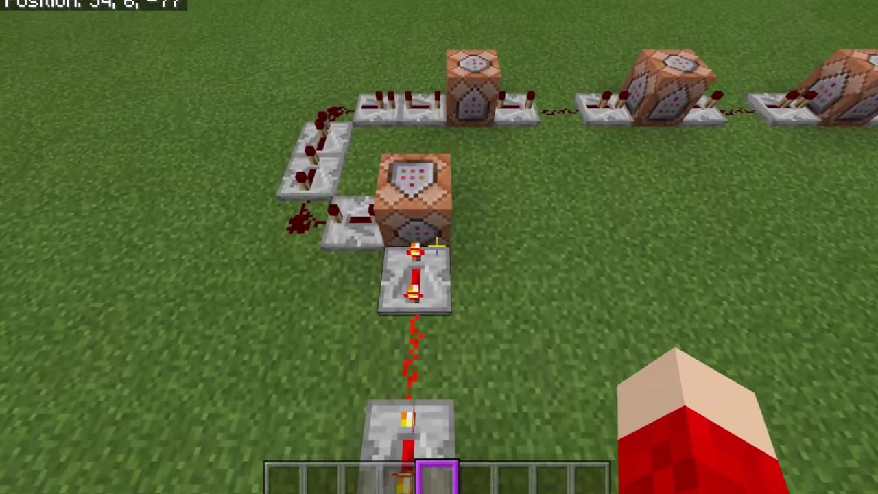 Big Ben chimes 4 o'clock in Minecraft (Westminster Chimes in Minecraft)
