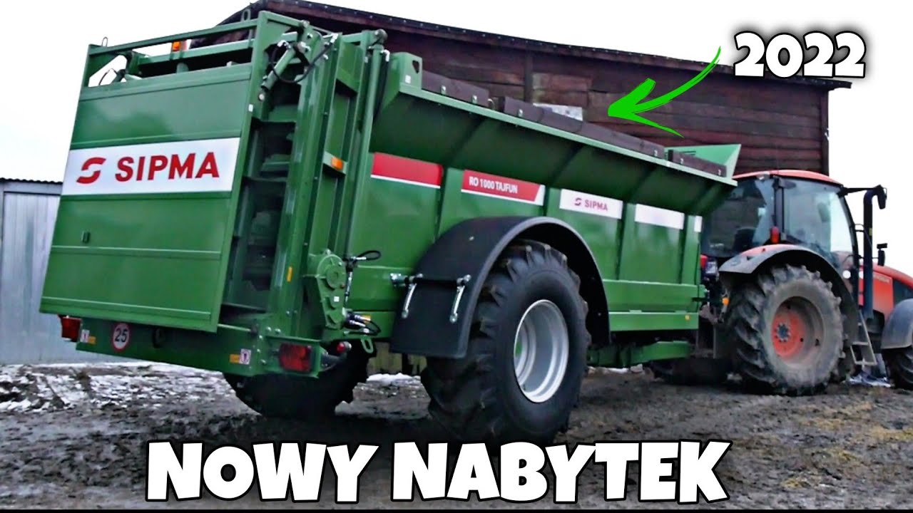 ☆NOWY NABYTEK 2022 ☆Rozrzutnik Sipma ro 1000 Tajfun☆