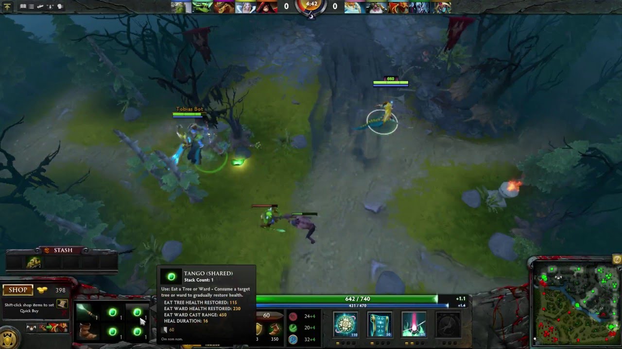 HOW TO SHARE TANGO IN DOTA 2