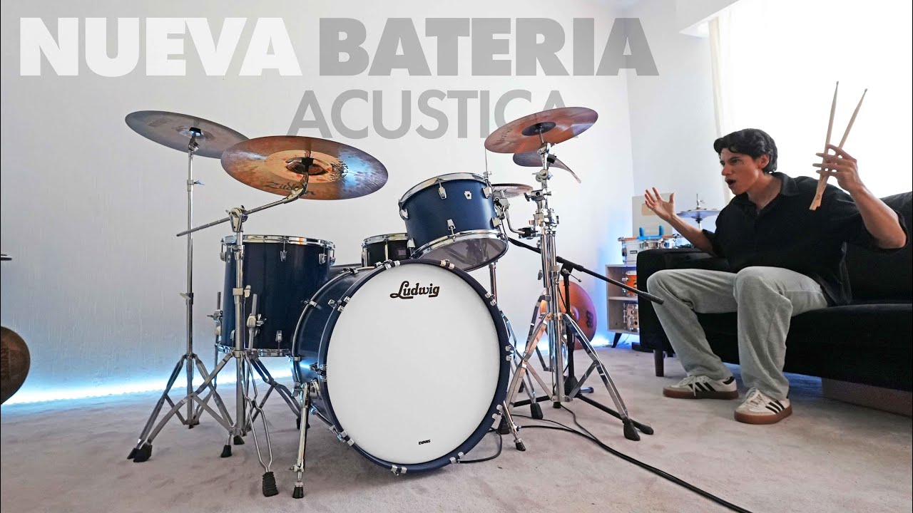 Tenemos una nueva batería ACÚSTICA!