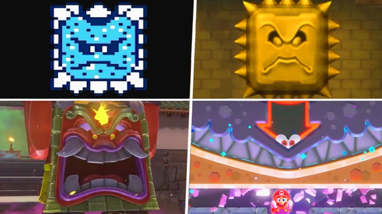 Evolution of Thwomps (1988 - 2024)