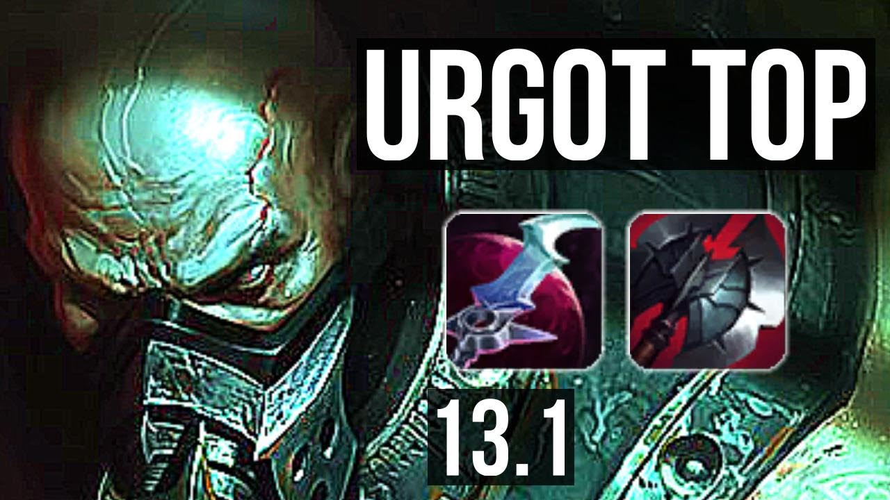 URGOT vs UDYR (TOP) | 7/1/2, 300+ games | EUW Diamond | 13.1