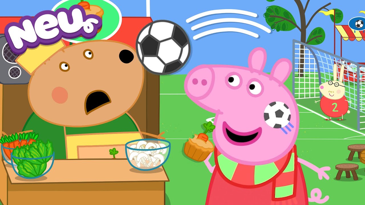 Peppa-Wutz-Geschichten ⚽️ Spieltag 🧁 Videos f&uuml;r Kinder