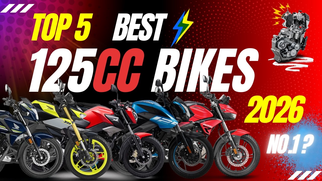 Топ-5 лучших 125-кубовых мотоциклов в Индии 2026 года 🔥 | Расход топлива + Производительность, Лу...