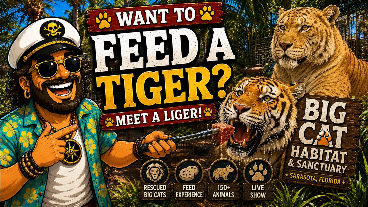 Not Your Average Zoo – Wild Encounters at Big Cat Habitat Sarasota, Florida