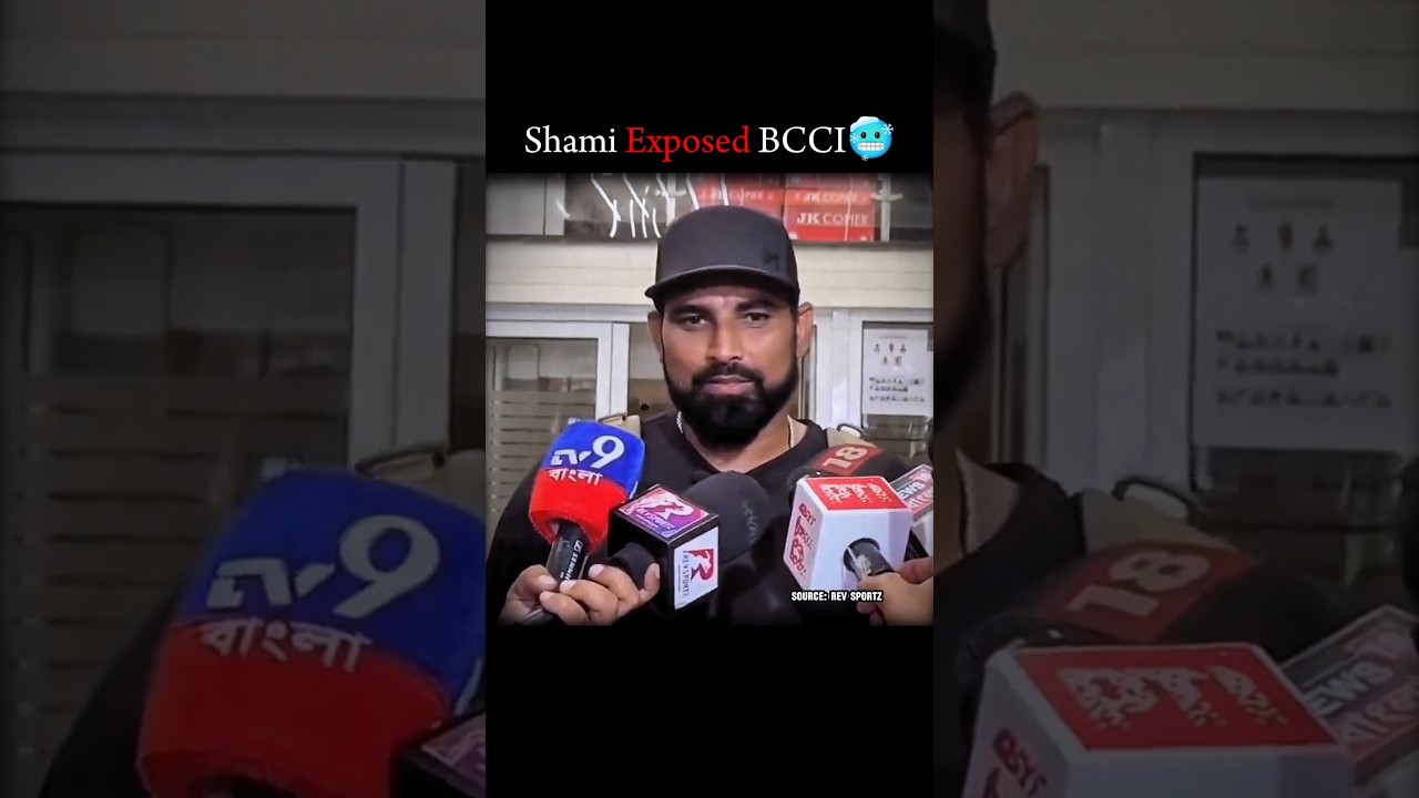 Mohammad Shami Exposed BCCI🥶#mohammedshami #shorts #indvsaus