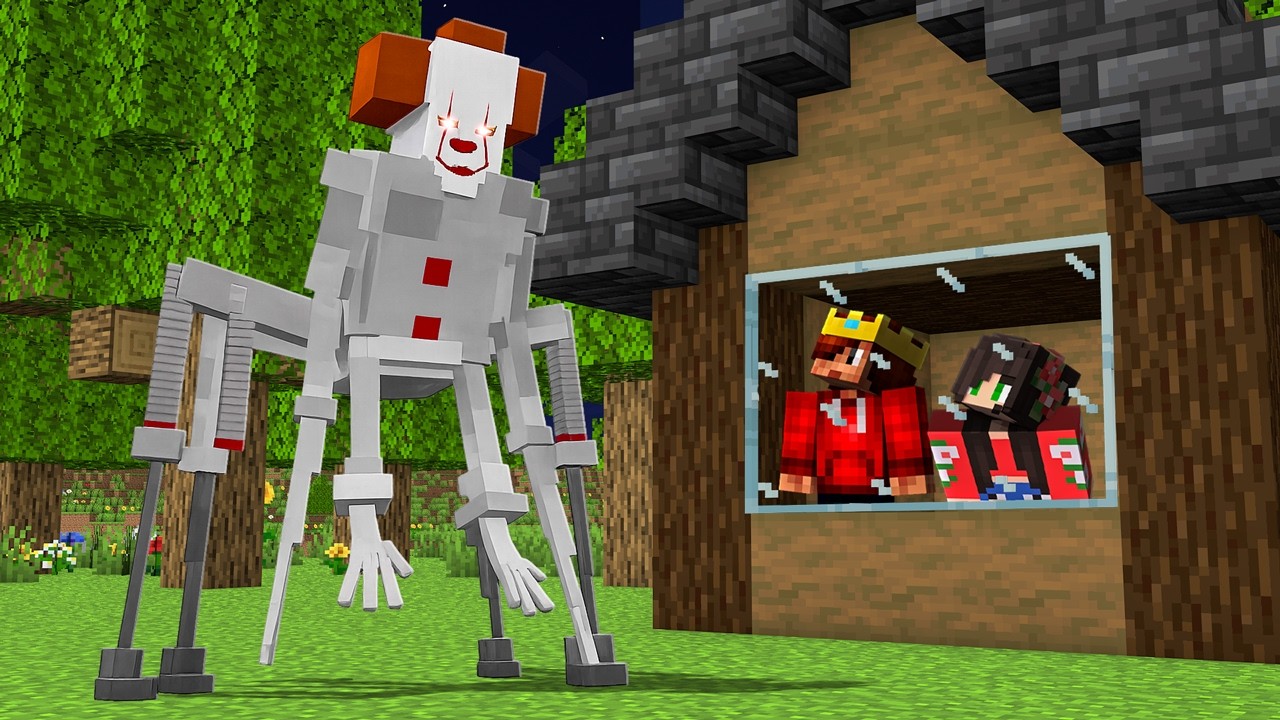 SOBREVIVI AO PENNYWISE NO MINECRAFT