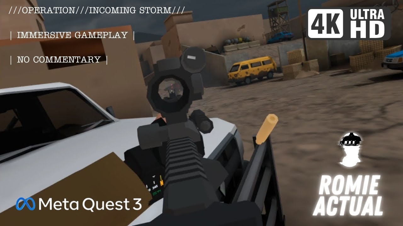 ///TACTICAL ASSAULT VR/// --Incoming Storm 011-- | Immersive Gameplay [No Commentary] 4K UHD 60FPS