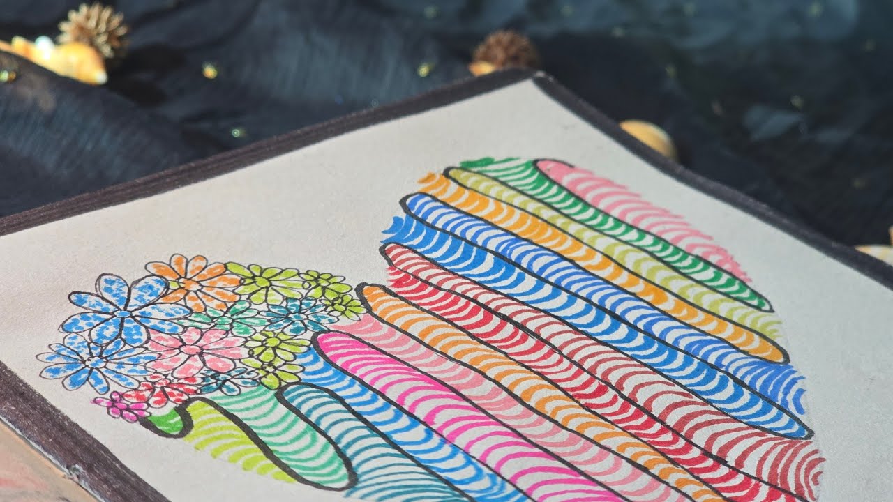Cozy Kuyil Vlogs  is live zentangle art part11 #cozykuyilvlogs 