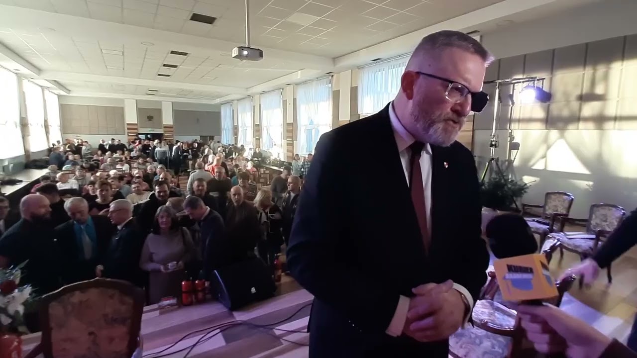Wywiad z Grzegorzem Braunem w miejscowości Krzemiń 🎙️