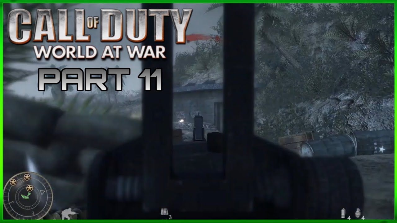 Call of Duty: World At War Walkthrough Gameplay Part 11: Blowtorch & Corkscrew