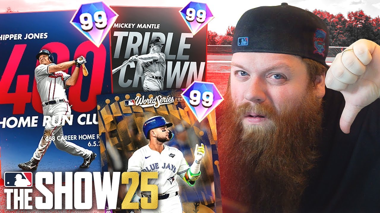 Я использовал свои ХУДШИЕ карточки в MLB The Show! MLB The Show 25