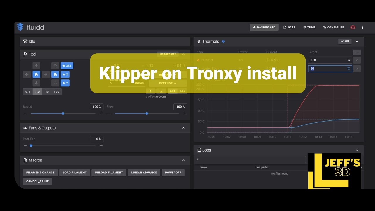 Klipper Install on Tronxy 3d Printers