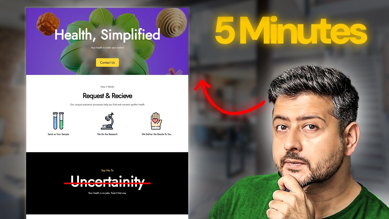 Create a One Page Website in 5 Minutes (WordPress Tutorial)