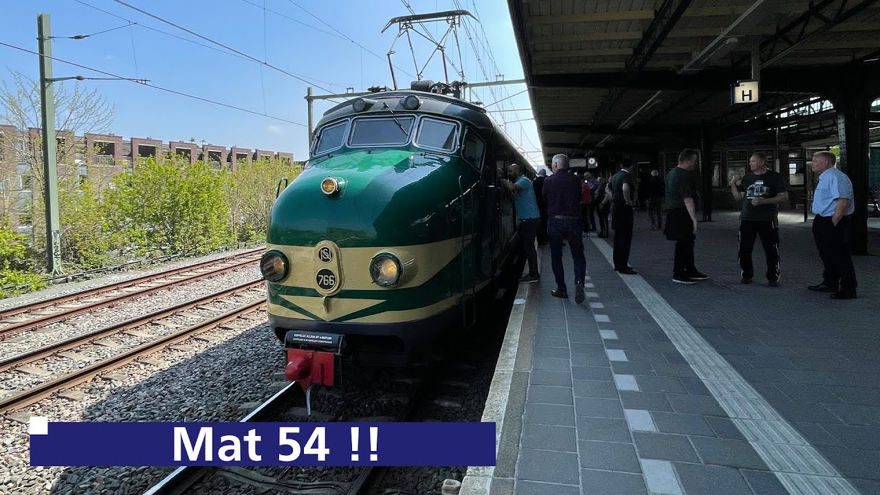 Rondrit met MAT54 ! Dit in kader van pensionering collega Machinist! 23-04-2022
