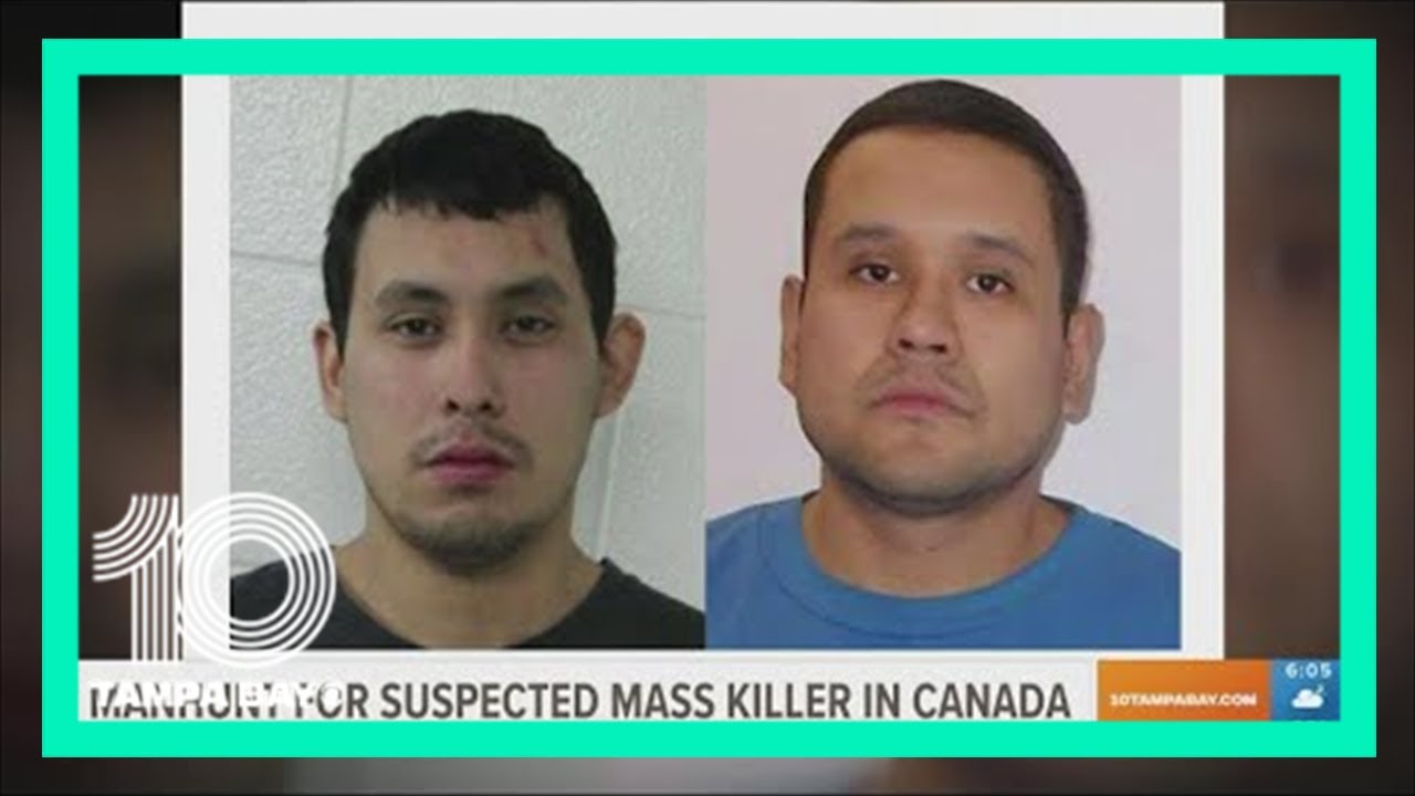 Manhunt for suspected mass killer in Canada