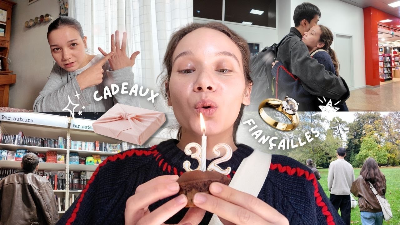 JE F&Ecirc;TE MES 32 ANS (fian&ccedil;ailles, surprises et librairie)