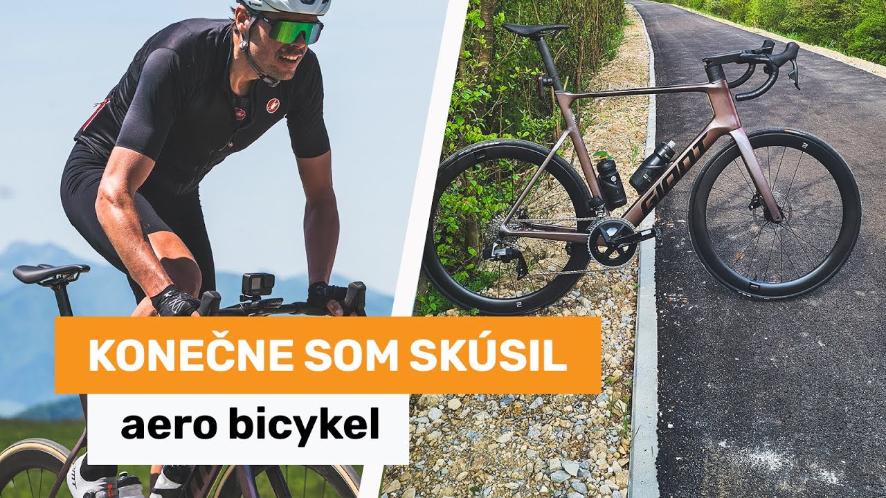 Konečne som sk&uacute;sil aero bicykel - sez&oacute;na s Giant Propel