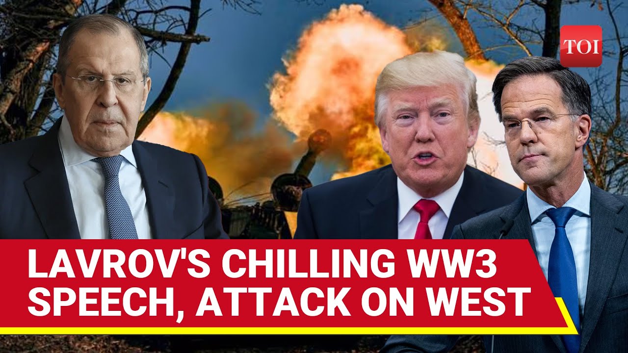 Lavrov SHOCKS Trump With Terrifying WW3 Speech; Putin Aide Rains Fire On NATO, Ukraine | Watch