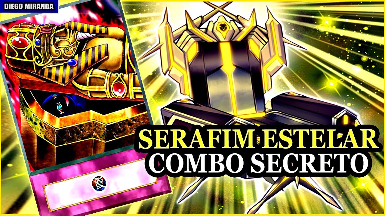 NOVO COMBO SECRETO DE SERAFIM ESTELAR ELIMINA A MÃO DO OPONENTE! ANTI-JOGO - Yu-Gi-Oh! Duel Links
