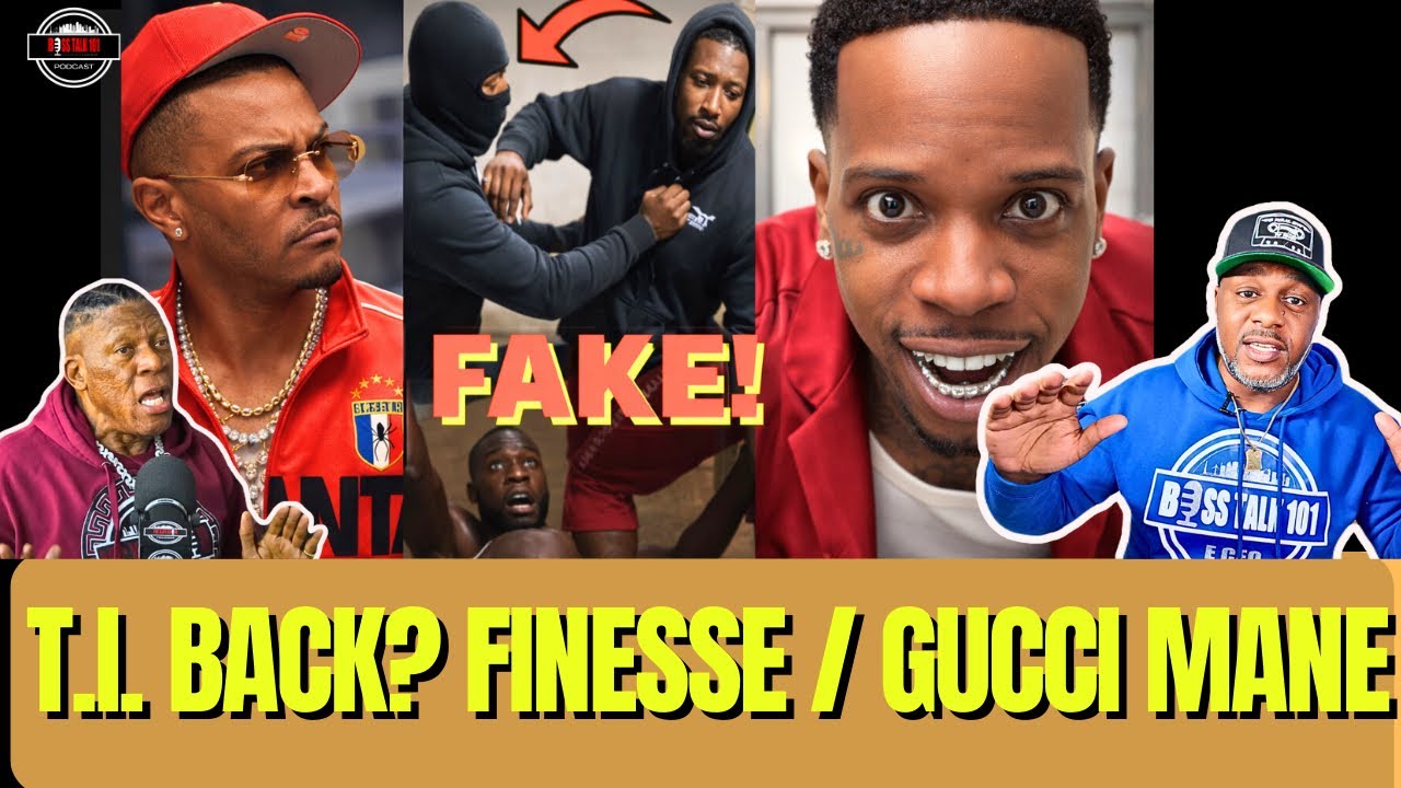 T.I Back or Not? Pooh Shiesty vs Gucci Mane FAKE Robbery! Finesse2tymes Crash Out!