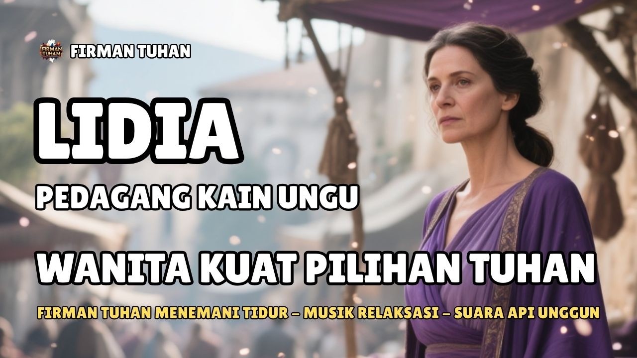 Kisah Lidia Pedagang Ungu yang Baik Hati | Wanita Alkitab yang Dipakai Tuhan