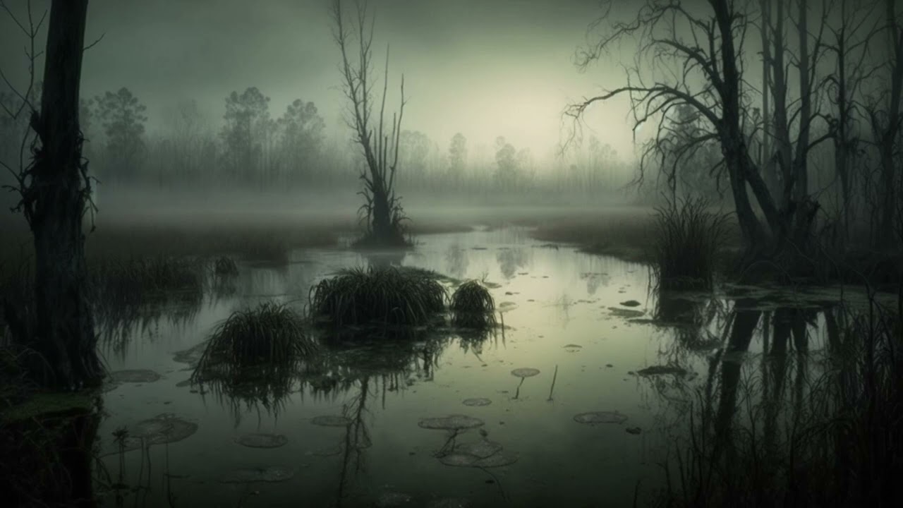 Spirits in the Mire | 1 Hour | Dark Ambient Music | Atmospheric Haunted Swamp Vibes | Liminal Spaces