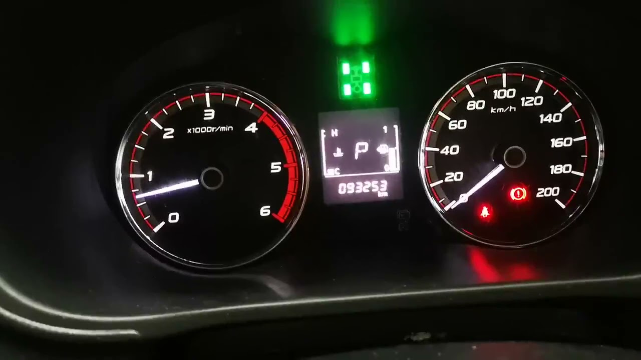 2017 Mitsubishi Triton service reset oil reset maintenance