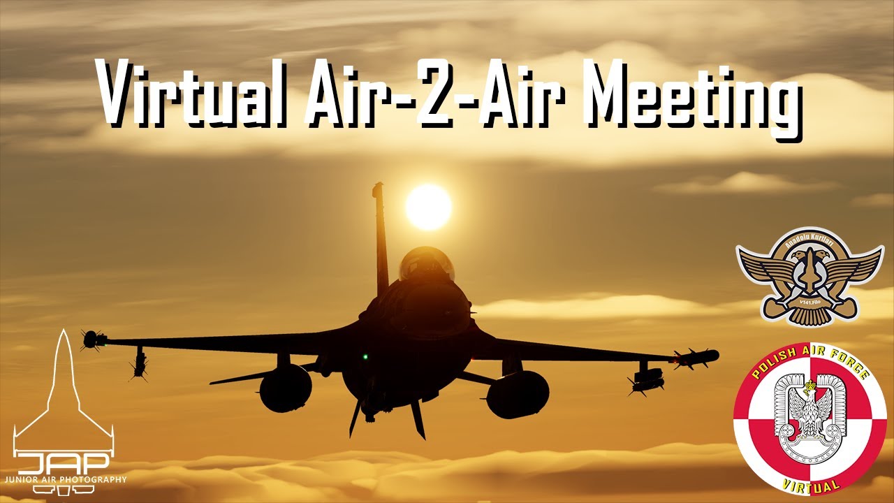 Virtual Air-2-Air Meeting - Virtual Polish Air Force & 141st Anatolian Wolves